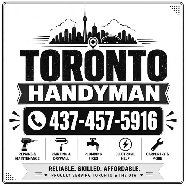 Toronto Handyman - 437-457-5916 in Other in City of Toronto - Image 2