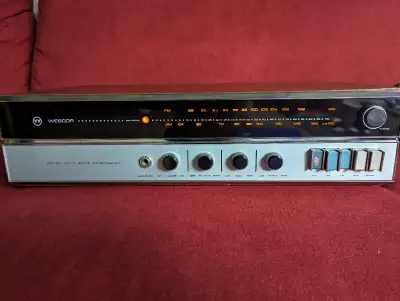 Vintage Webcor AM/FM Solid state Stereophonic Amplifier, View more