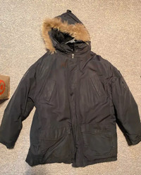 Men winter coat size XL manteau d’hiver