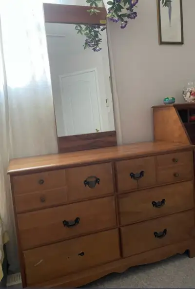 light standing for $50, dressers$120 chest sale for $80. Those are bedroom set. I am going to move o...