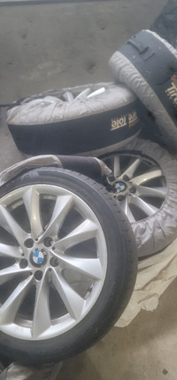 225 45 18 Bmw rims and tires