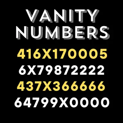 VIP/Vanity Numbers for sale , View more