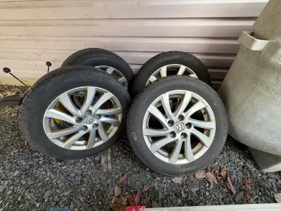 205/55R16 Set of 4. Summer tires. One season only. Came from a Mazda 3 Can deliver to Halifax or Dar...
