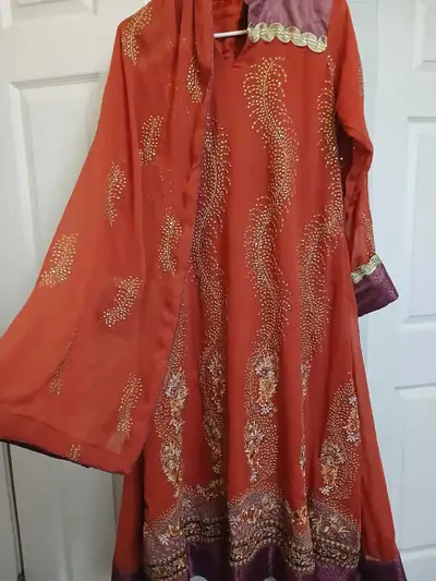 Stunning Formal Dress Anarkali  with Matching Dupatta, View more