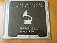 Platinum Classic Collection 2 cd (Bing Crosby/Perry Como)sealed!