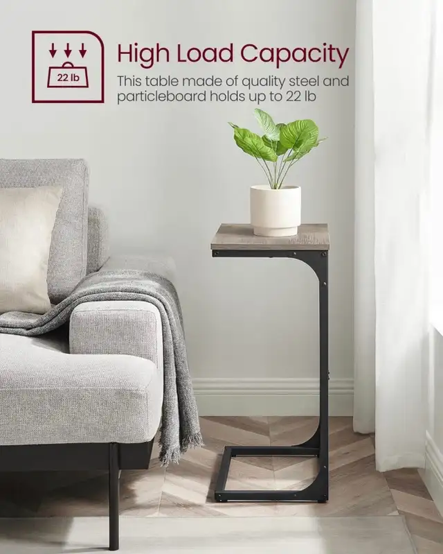 C-Shaped Sofa Side Table in Other Tables in Oshawa / Durham Region - Image 8