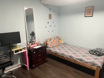 Private room available for rent in square one area for $900 + utilities for female tenant. DM for mo...