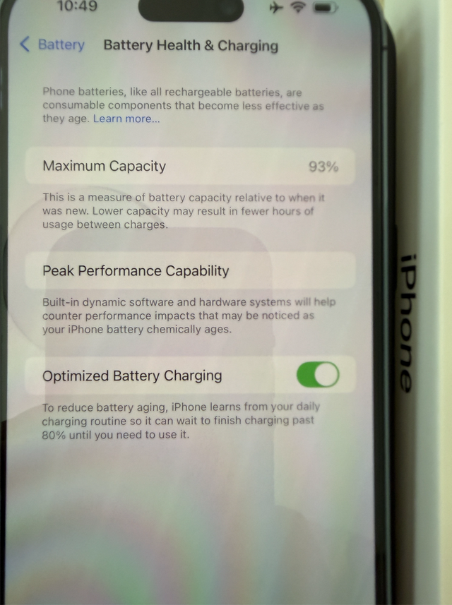 Apple iPhone 14 Pro Max 256GB (Purple) LIKE NEW CONDITION in Cell Phones in Kitchener / Waterloo - Image 8