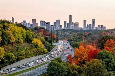 Spacious Boho Toronto Home with #1 Fall View, View more