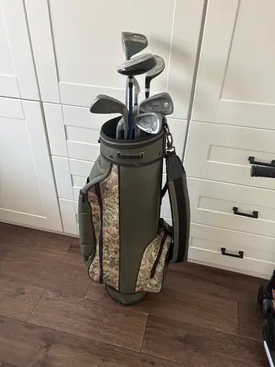 women’s left handed golf clubs and bag , View more