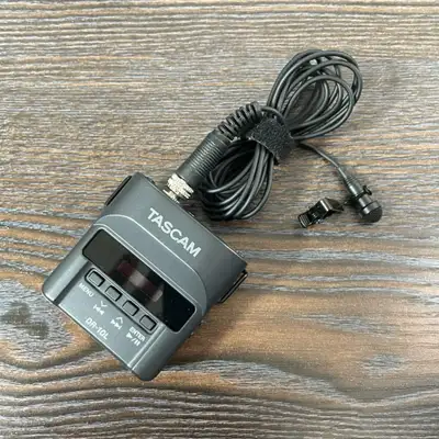 Tascam DR-10L audio recorder with lav, View more