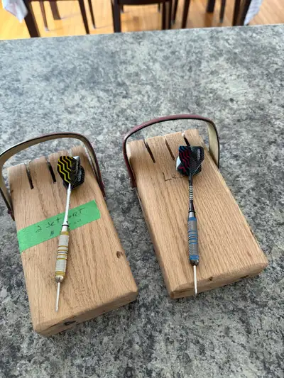 2 Dart set with case included $25 for both