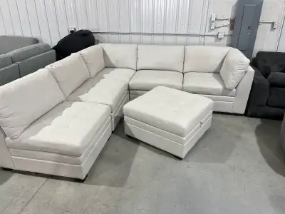 Modular Fabric Sectional - NEW, View more