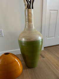 Orange vase 