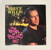 Bruce Willis The Return of Bruno Vinyl Record LP