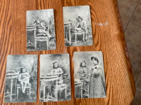 5 cartes postales anciennes de NANTES, France