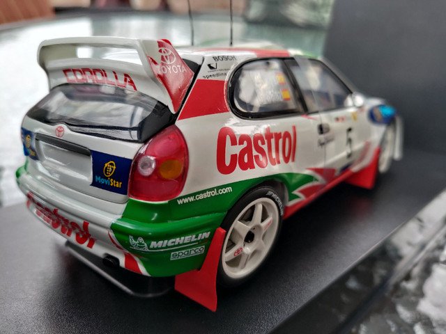 Toyota Corolla World Rally Car 1/18 Diecast by Auto Art in Arts & Collectibles in Mississauga / Peel Region - Image 4