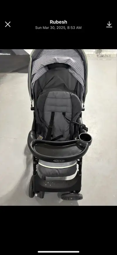 Graco Comfy Cruiser Travel System with SnugRide 30 Infant Car Seat, Infant Car Seat 4-30 lbs and car...