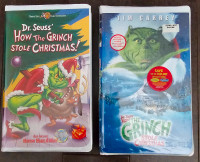 How The Grinch Stole Christmas VHS set
