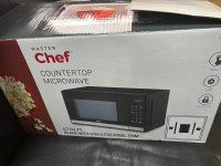 Chef countertop microwave 
