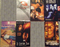 VHS Films classiques  2$ pour tout VHS (français)