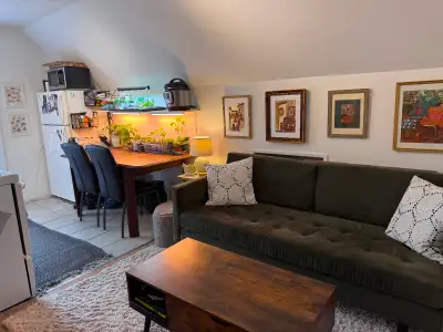 Steps to High Park, shopping, cafes, the lake, bike paths, and streetcars! This spacious third-floor...