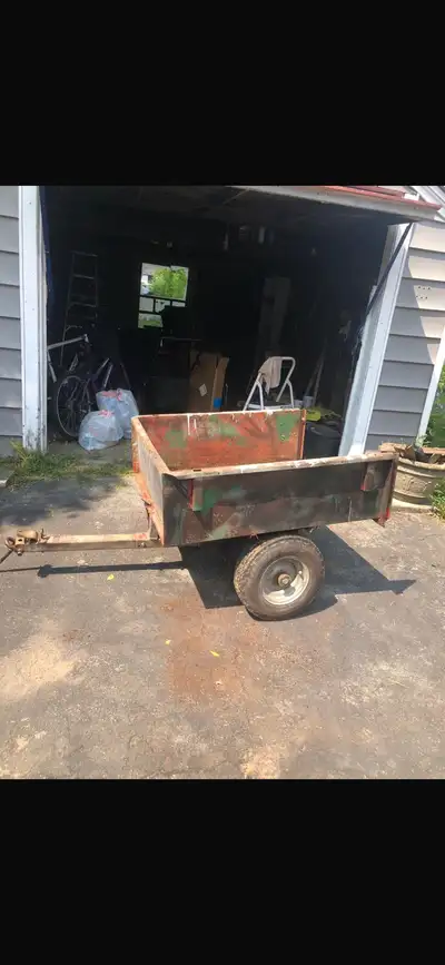 Good condition metal trailer