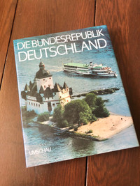 Large 80s Coffee Table Book Germany History German French Englis