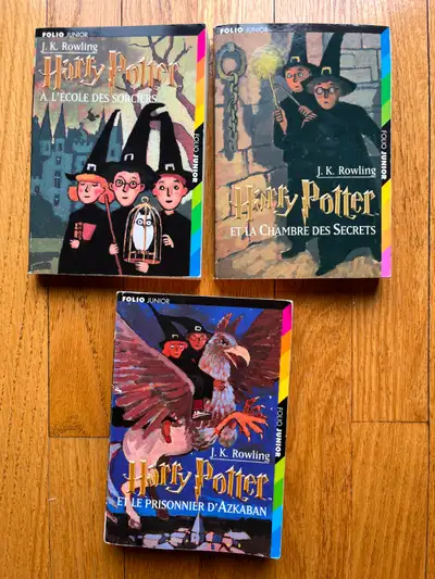 LIVRE ENFANT * HARRY POTTER 1-2-3 (7$ chaque), View more