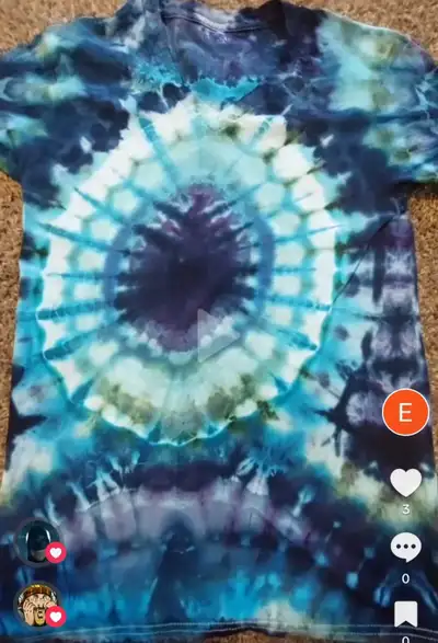 T-shirt ice tie dye. NEW!, View more