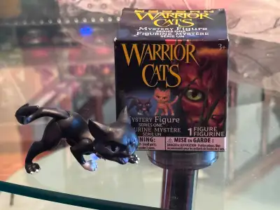 Looking to trade this Warriors Cats toy of Scourge for another cat. Let me know if you're interested...