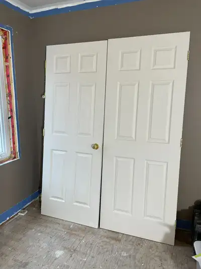 Portes en Masonite/Lauan doubles 30 x 80, View more