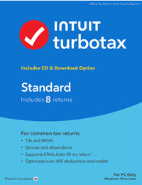 TurboTax Standard 2023 (PC) - Bilingual (2 Returns Remaining)