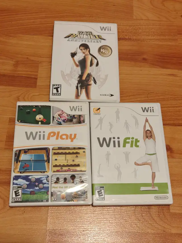 Wii Games Discs (x3) ea $10