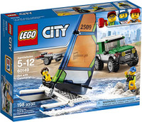 Lego City 4x4 with catamaran 60149