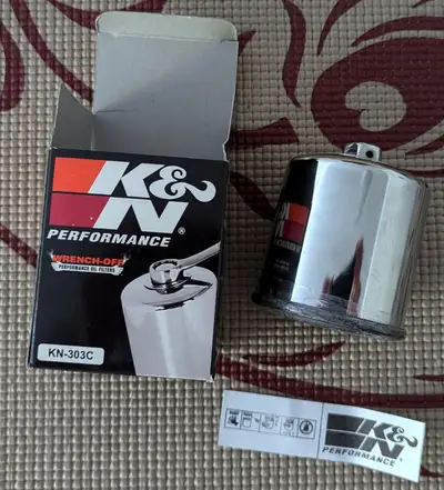 chrome K&N 303C oil filters for sale. Brand new. $5 each