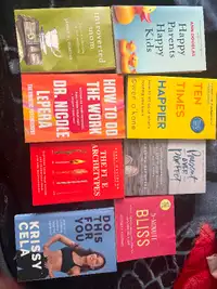 Books (parenting, inner work, fitness / health