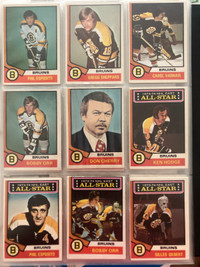 1974-75 OPC Hockey Set 396 Cards