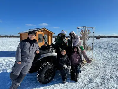  Ice Fishing Cabin, the Price is PER HUT!, View more