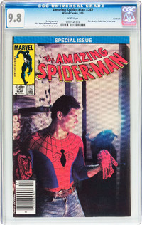 AMAZING SPIDERMAN 262 CGC GRADED 9.8