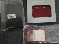 Victorinox and Wenger Swisscard with Vic cards holder
