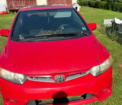 No mvi, underneath not worth fixing unless you do it yourself. Engine and trans both work and run fi...