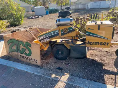 Call Zigs Stump Busting for all your stump clearing needs! It is spring and stump clearing season is...