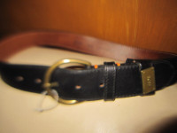 Hugo Boss Belt Calf Skin Leather  Brand New Handmade In italy