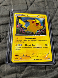 Pokemon Card - Pikachu - XY89 - Black Star Promo - Holo