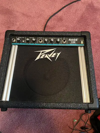 Peavey Rage 158 guitar amplifier., View more