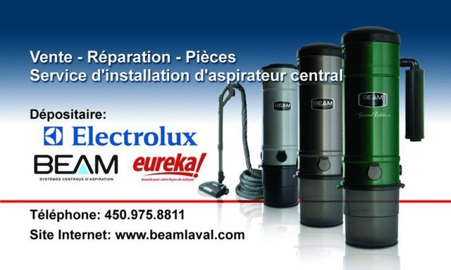 Aspirateurs central vente et réparation Installation !!! in Vacuums in Laval / North Shore - Image 3