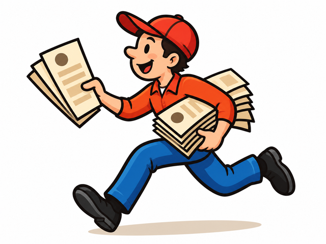 Door to Door Flyers Delivery Wanted!