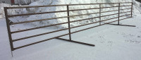 Heavy Duty 31ft Freestanding Corral Panels-Available now!