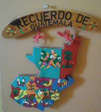 Décoration artisanale du Guatemala